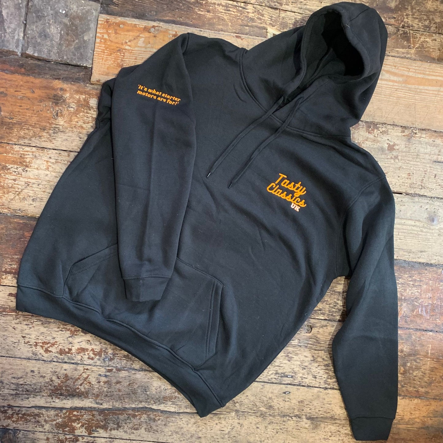 Black Hoodie Tasty Classics Merchandise