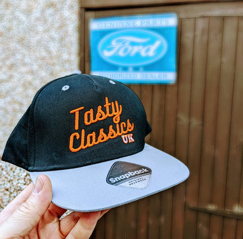 Classic Logo Snapback Flat Cap Current Stock