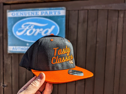 Classic Logo Snapback Flat Cap Current Stock