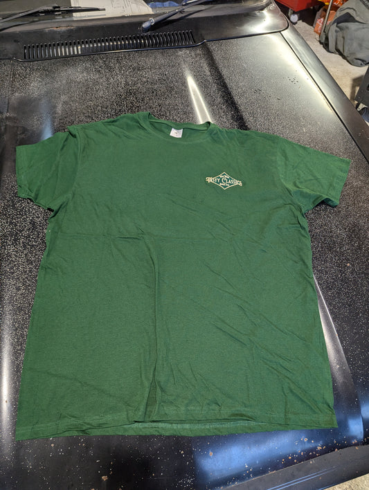 Green Diamond Logo T-Shirt Embroidered - Final Stock