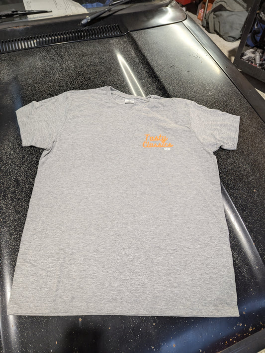 Grey Classic Printed Logo T-Shirt - Final Stock