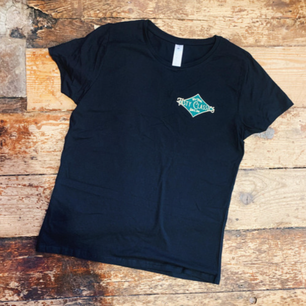 Tasty Classics Merchandise black t shirt