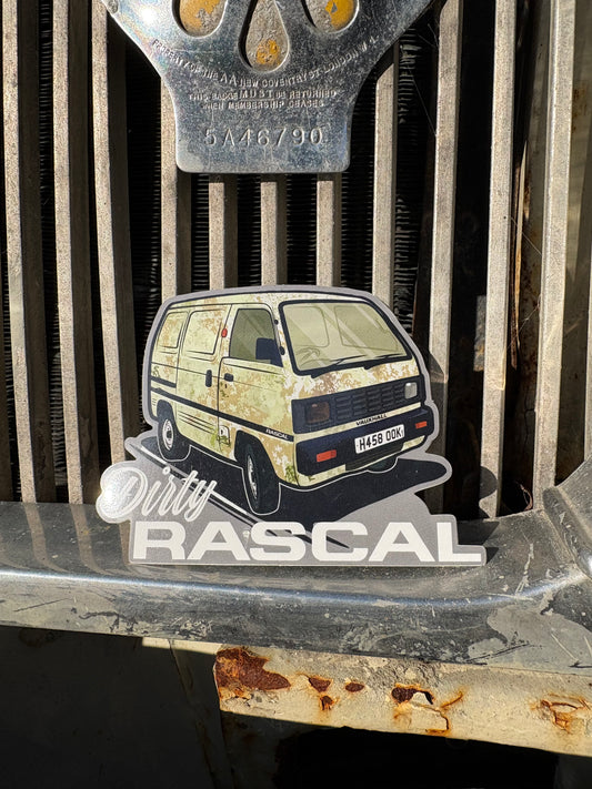 'Dirty Rascal' Sticker