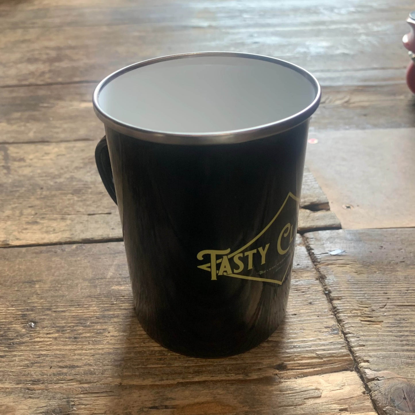 Diamond Logo Metal/ Enamel Mug (NOT DISHWASHER SAFE)